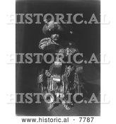 November 1st, 2013: Historical Photo of Kwakiutl Man 1914 - Black and White by Al