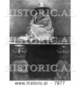 Historical Photo of Kwakiutl Woman 1910 - Black and White by Al
