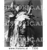 December 13th, 2013: Historical Photo of Lean Wolf, a Hidatsa Native American Man 1908 - Black and White by Al