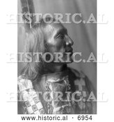 December 13th, 2013: Historical Photo of Little Dog, an American Indian Man 1907 - Black and White by Al