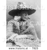 October 26th, 2013: Historical Photo of Nakoaktok Woman 1914 - Black and White by Al