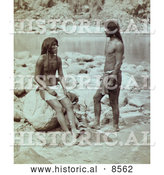 August 23rd, 2013: Historical Photo of Panambona and Mitiwara, Mohaves 1871 by Al