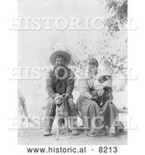 September 14th, 2013: Historical Photo of Pomo Indian Family 1905 - Black and White by Al