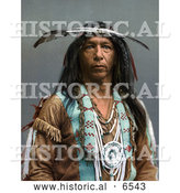 December 14th, 2013: Historical Photo of Portrait of Arrowmaker, a Native American Ojibwa Indian, 1903 by Al