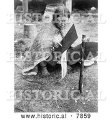 October 23rd, 2013: Historical Photo of Preparing Cedar Bark 1914 - Black and White by Al