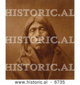 December 16th, 2013: Historical Photo of Quniaika, a Mohave Native American Indian 1903 - Sepia by Al
