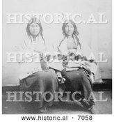 December 13th, 2013: Historical Photo of Santee Sioux Women - Black and White by Al