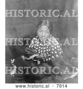 December 13th, 2013: Historical Photo of Sioux Indian Child 1905 - Black and White by Al