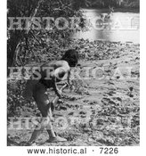 December 13th, 2013: Historical Photo of Sioux Indian Hunting 1908 - Black and White by Al
