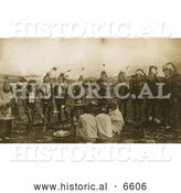 December 14th, 2013: Historical Photo of Sioux Indians 1891 - Sepia by Al