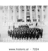 December 13th, 2013: Historical Photo of Sioux U.S. Commissioners and Delegations 1888 - Black and White by Al