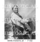 December 13th, 2013: Historical Photo of Sun Flower, a Sioux Indian Woman 1899 - Black and White by Al