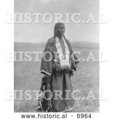 December 13th, 2013: Historical Photo of Two Charger Woman, Brule American Indian 1907 - Black and White by Al