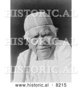 September 14th, 2013: Historical Photo of Yurok Woman 1923 - Black and White by Al