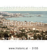 Historical Photochrom of Algiers, Algeria As Seen from Mustapha by Al