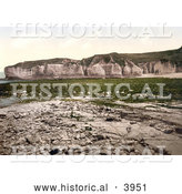 Historical Photochrom of Silex Bay in Yorkshire England UK by Al