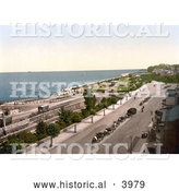 Historical Photochrom of the Esplanade and Waterfront of Ryde Isle of Wight England UK by Al