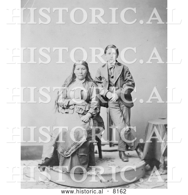 Historical Image of Tobey Riddle and Son 1873 - Black and White