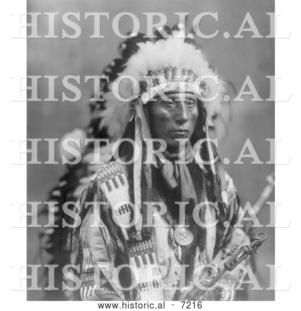 Historical Photo of Sioux Indian Named Jack Red Cloud 1899 - Black and White