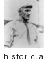 Historical Photo of Honus Wagner, Pittsburgh Pirates Baseball Shortstop, 1913 - Black and White Version by JVPD