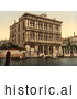 Historical Photochrom of Vendramin Calergi Palace by JVPD
